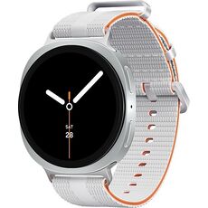 Galaxy Watch8 | 44 мм | Silver | Athleisure/White | S/M, Размер ремешка : S/M, Тип ремешка : Athleisure, Размер корпуса : 44 мм, Подключение часов : Bluetooth / Wi-Fi, Цвет ремешка: White, Цвет: Silver